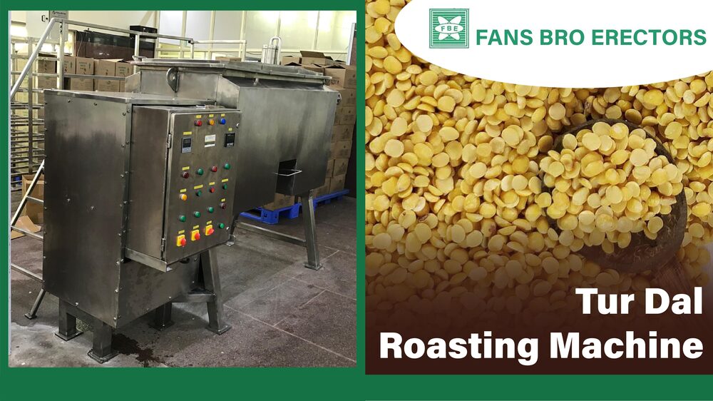 Vetches Roasting Machine - Capacity: 50 To 10