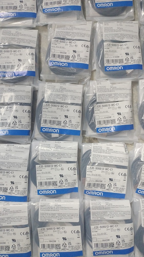 OMRON PROXIMITY SENSOR 10 to 30VDC, E2E-S05S12-WC-C1 2M