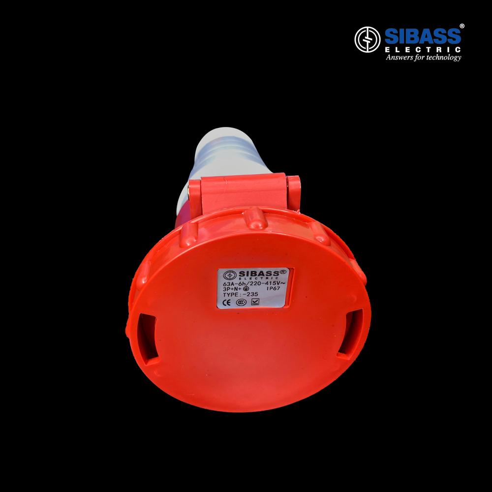 IP44 63A 5PIN STRAIGHT SOCKET SE-S235
