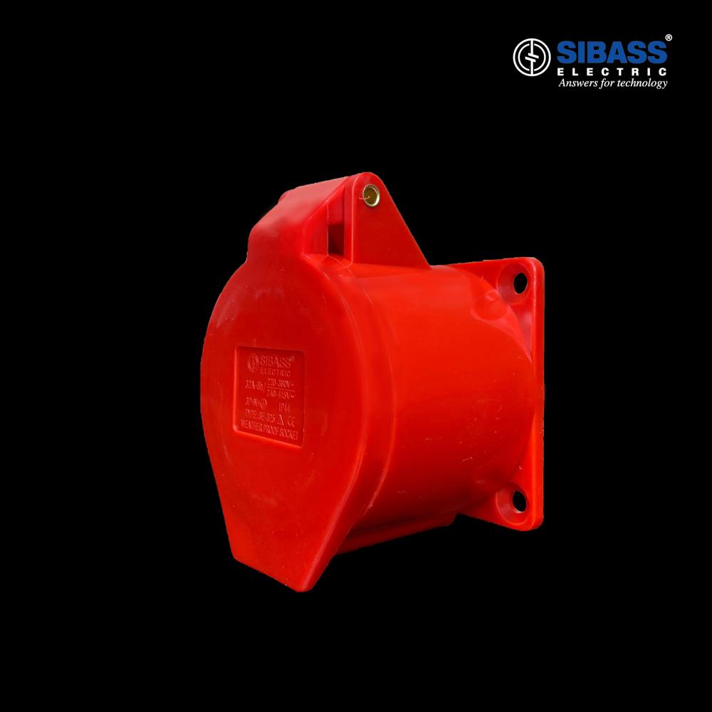 IP44 32A 5PIN PANEL SOCKET W/O BODY SE-S325