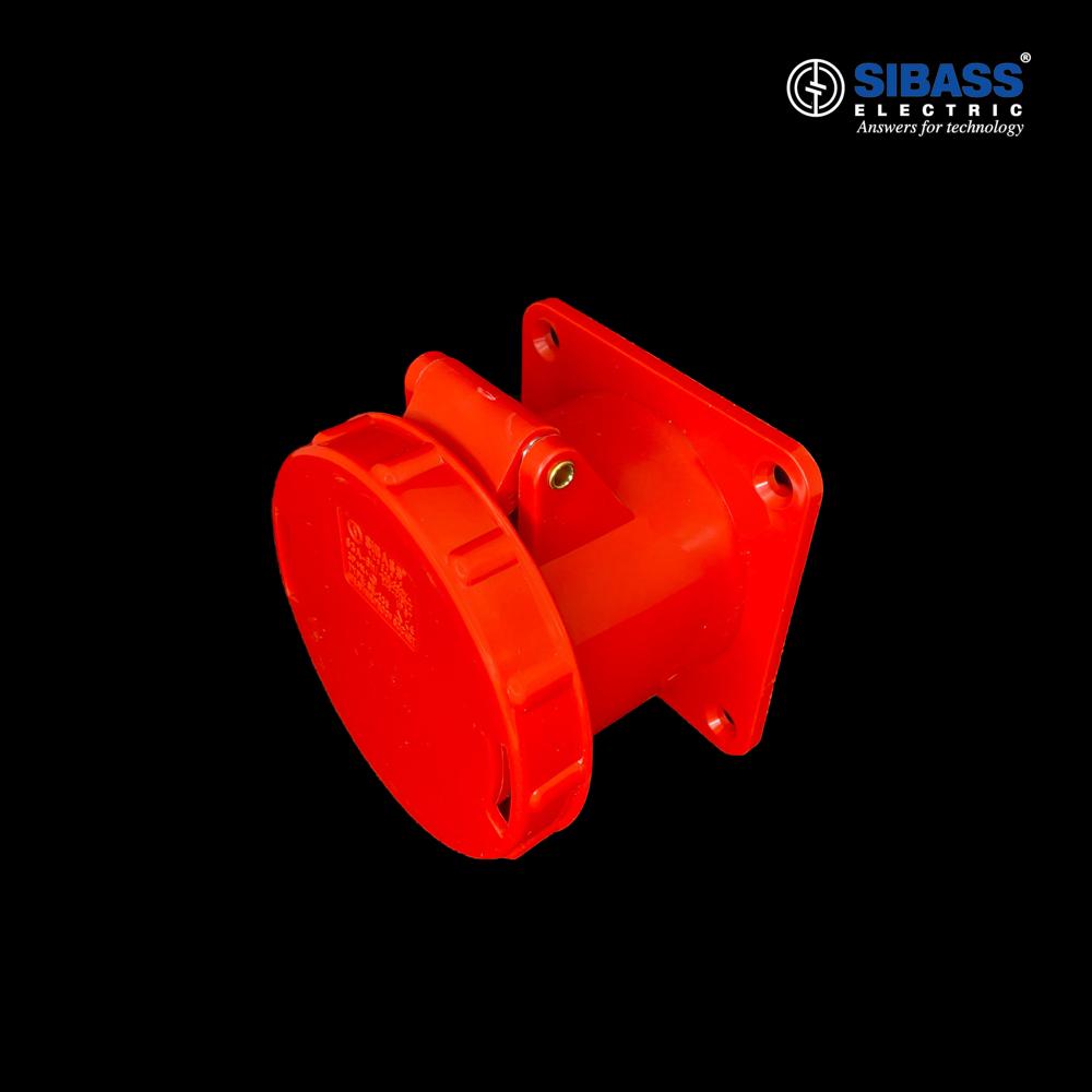 Ip44 63a 5pin Panel Socket Se-s335 - Application: Industrial