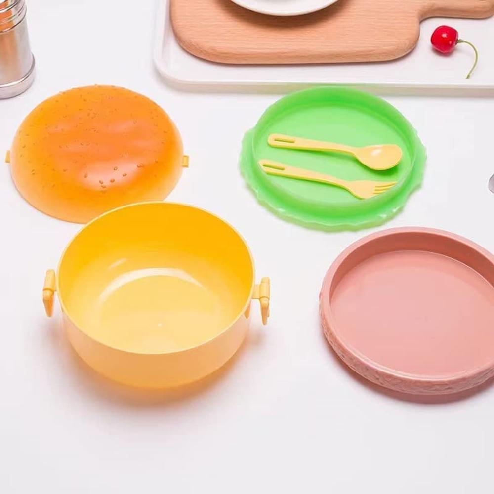 Burger Shape Lunch Box 