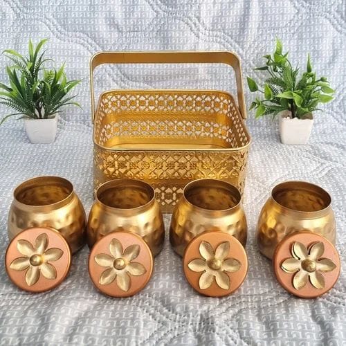 metal dry fruit basket