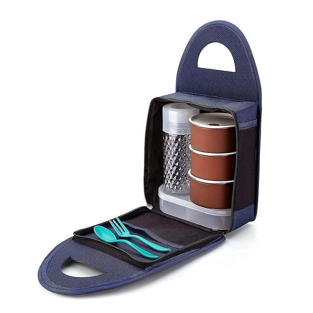 Comby Meal Lunch Box - Color: Brown