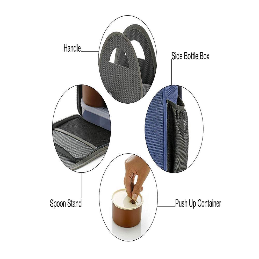 Comby Meal Lunch Box - Color: Brown