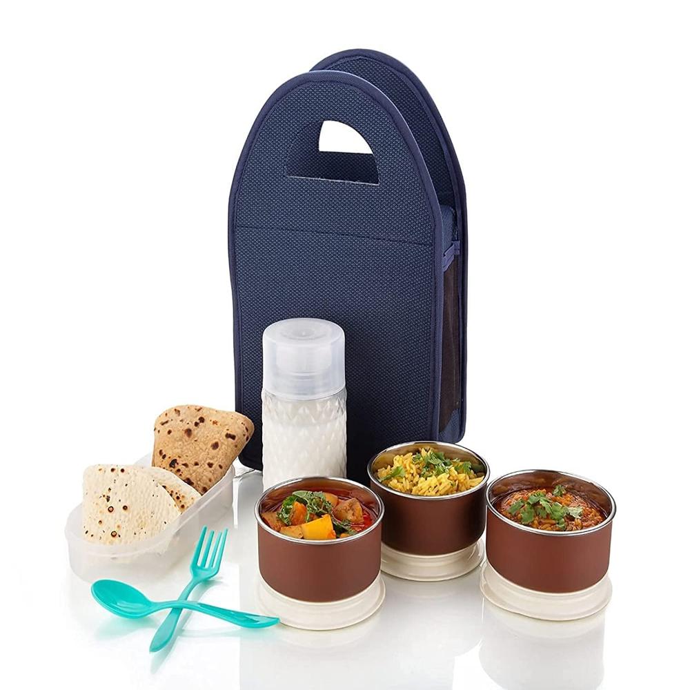 Comby Meal Lunch Box - Color: Brown