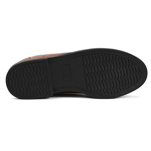 Men's Oxford Police Shoes, Black, Formal Leather
