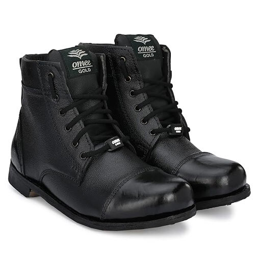 OMEE GOLD Army Leather Parade & Drill Boots