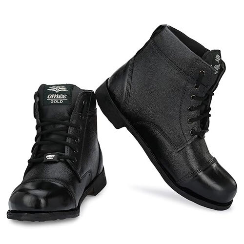 OMEE GOLD Army Leather Parade & Drill Boots