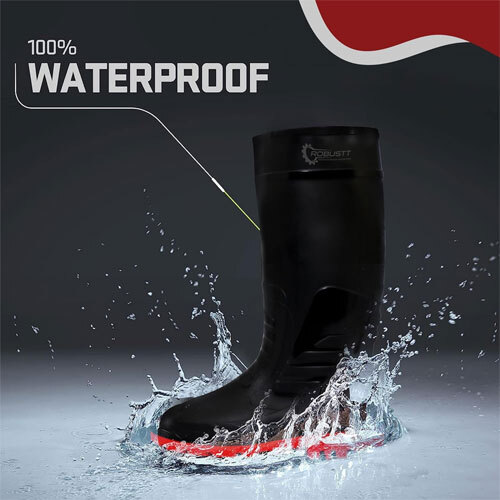 Robustt Steel Toe Lightweight Gum Boots