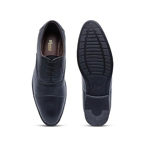 Shooz Faux Leather Men's Formal Shoes - Color: Black