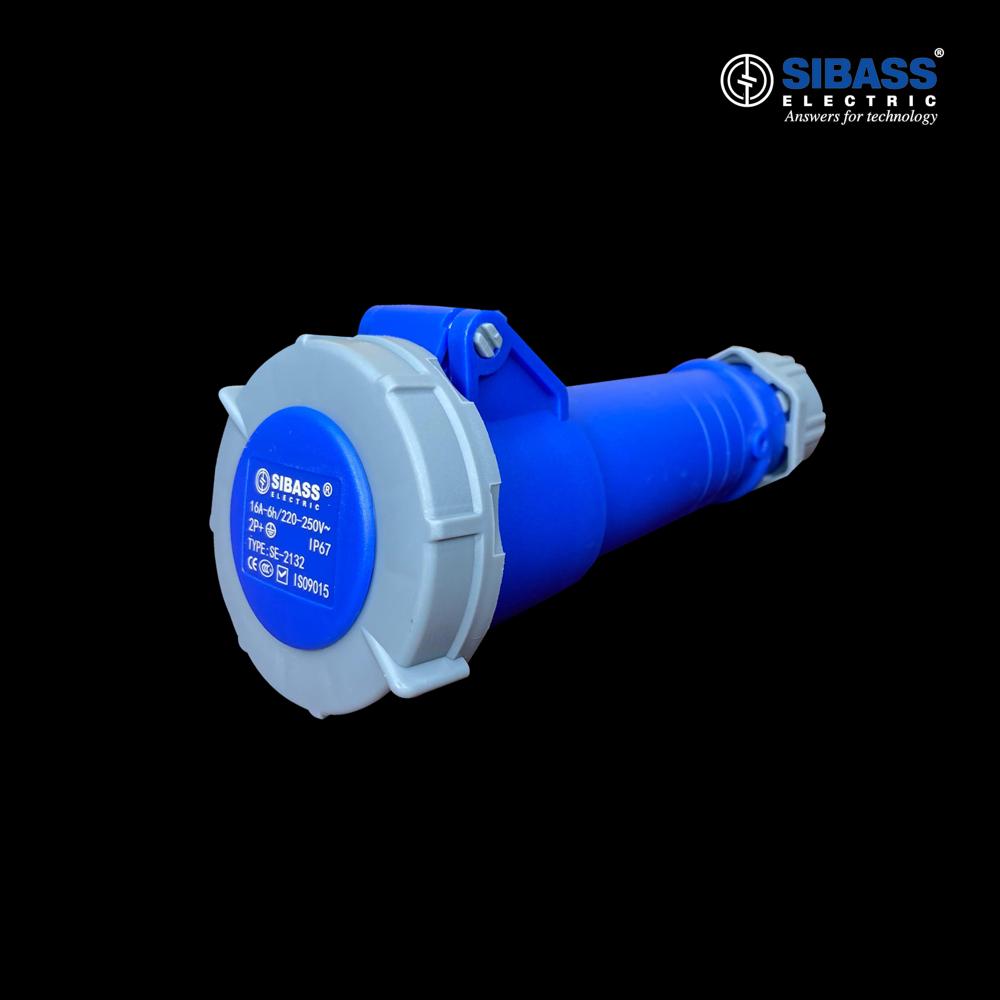 IP67 16A 3PIN STRAIGHT SOCKET SE-S2132
