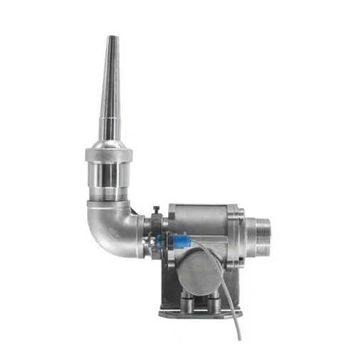Single axis robotic nozzle 