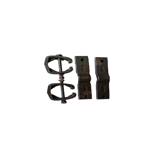 Joggled Fish Plate And C Clamp - Color: As Per Availability
