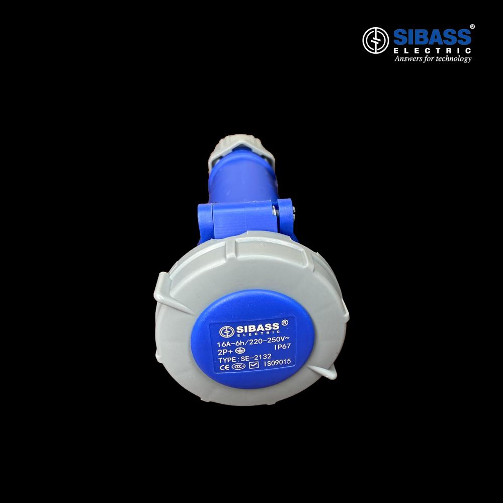 Ip67 16a 3pin Panel Socket W/o Body Se-s3132 - Application: Industrial