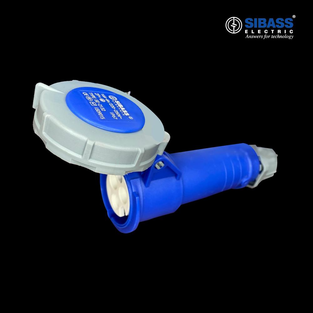 Ip67 16a 3pin Panel Socket W/o Body Se-s3132 - Application: Industrial