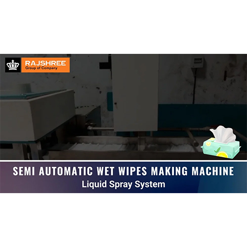 Wet Wipe Making Machine