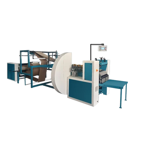 Fully Automatic Paper Grocery Bag Making Machine