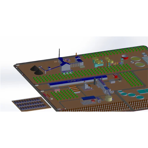 Straw Pulp And Paper Machinery Project