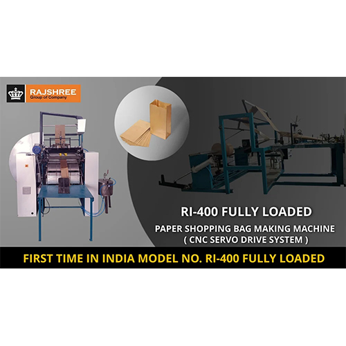4.5HP Fully Automatic Paper Bags Making Machine