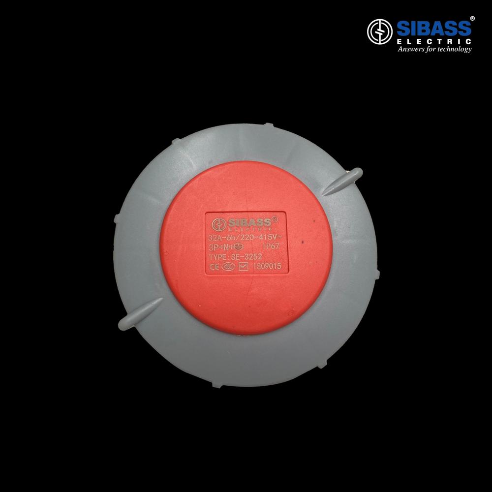 IP67 32A 5PIN PANEL SOCKET W/O BODY SE-S3252