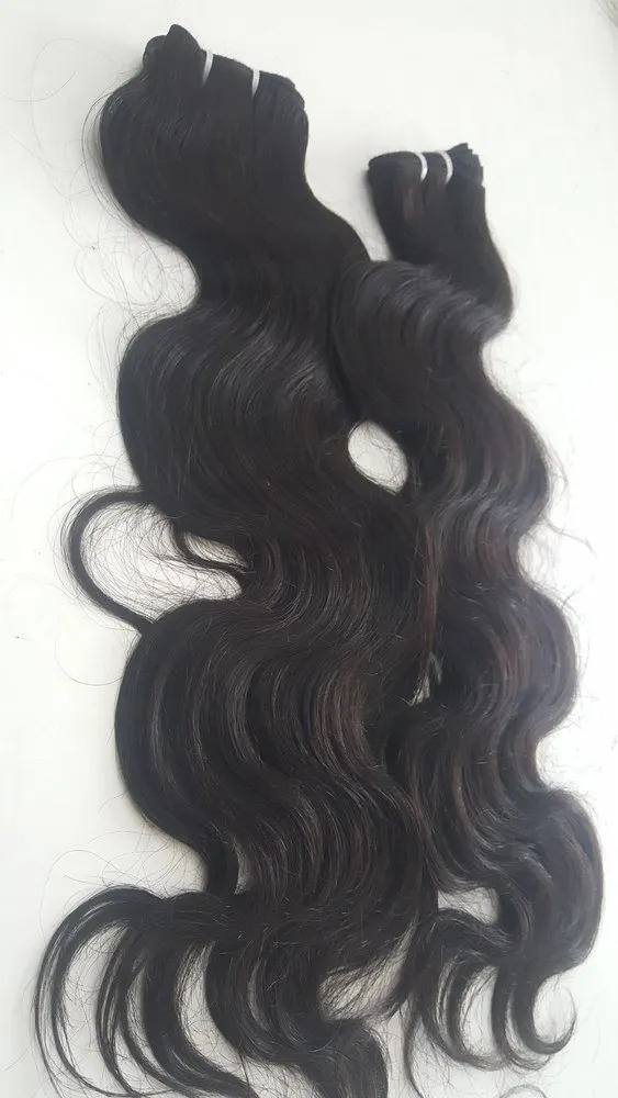 Black Brazilian Hair Body Wave Human Hair Extensions