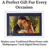 7 Inch IPS  Wooden Digital Photo Frame