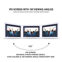 7 Inch IPS  Wooden Digital Photo Frame