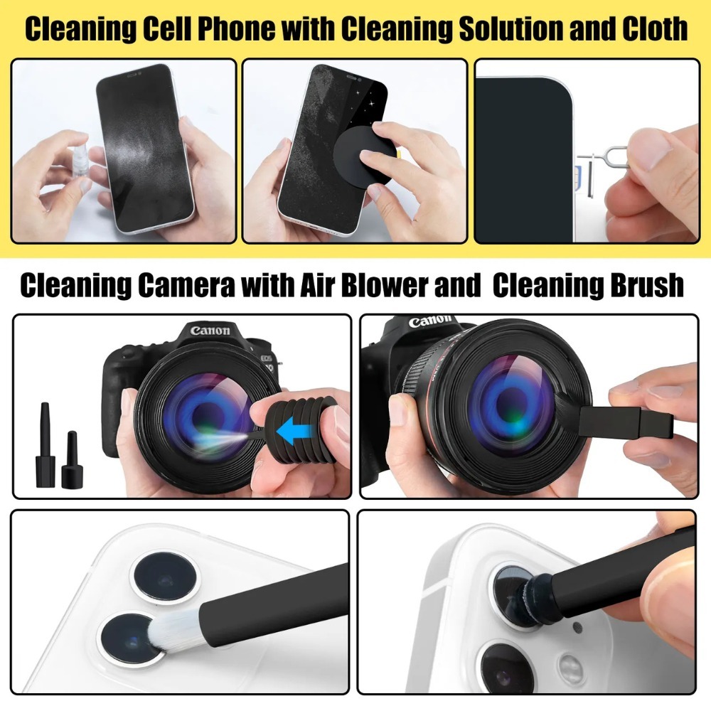 20 in 1 Dust Cleaner Kit black