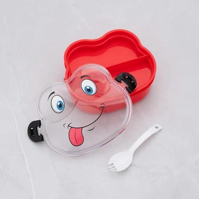 Frog Shape Lunch Box - Capacity: 500 Milliliter (Ml)