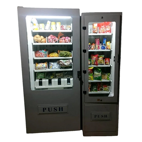 Vegetable Vending Machine - Material: Stainless Steel
