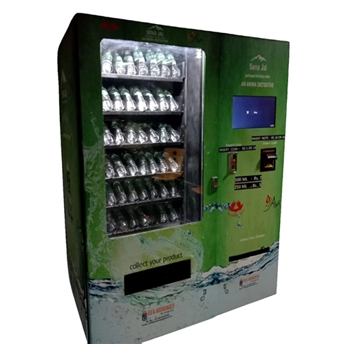 Cold Drink And Water Bottle Vending Machine - Material: Stainless Steel