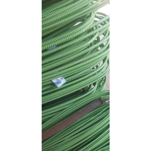 8Mm Tmt Rod - Color: Green