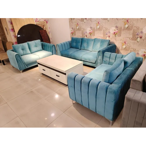 Living Room Wooden Sofa Set