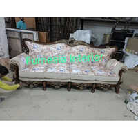 7 Seater Teak Wood Royal Carving Sofa Set