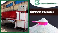 Ribbon Blender for Detergent Powder