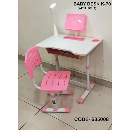 Baby Desk Study Table - Color: Pink White