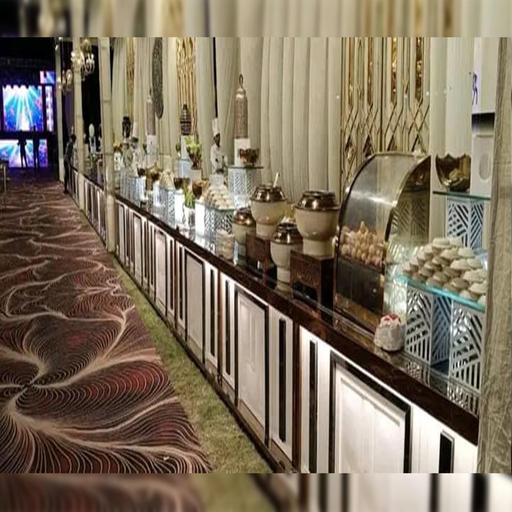 Customized wedding decor counter