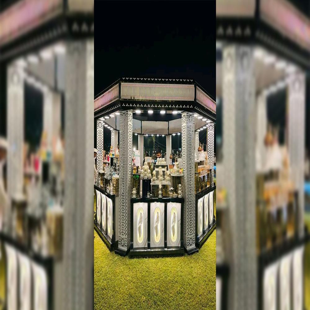 Customized Wedding Decor Counter - Material: Stainless Steel