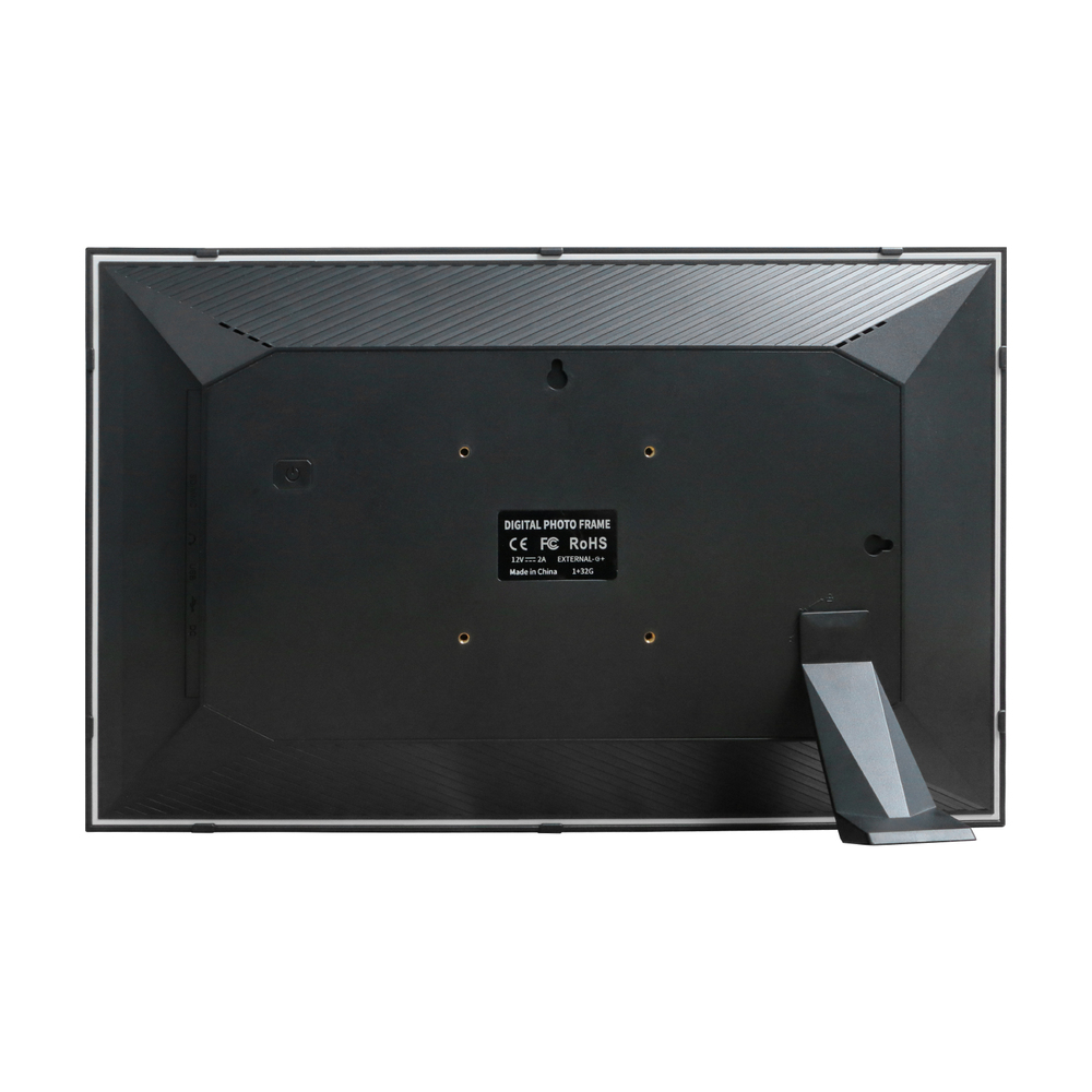 15.6 Inch Wifi Digital Photo Frame - Color: White & Black