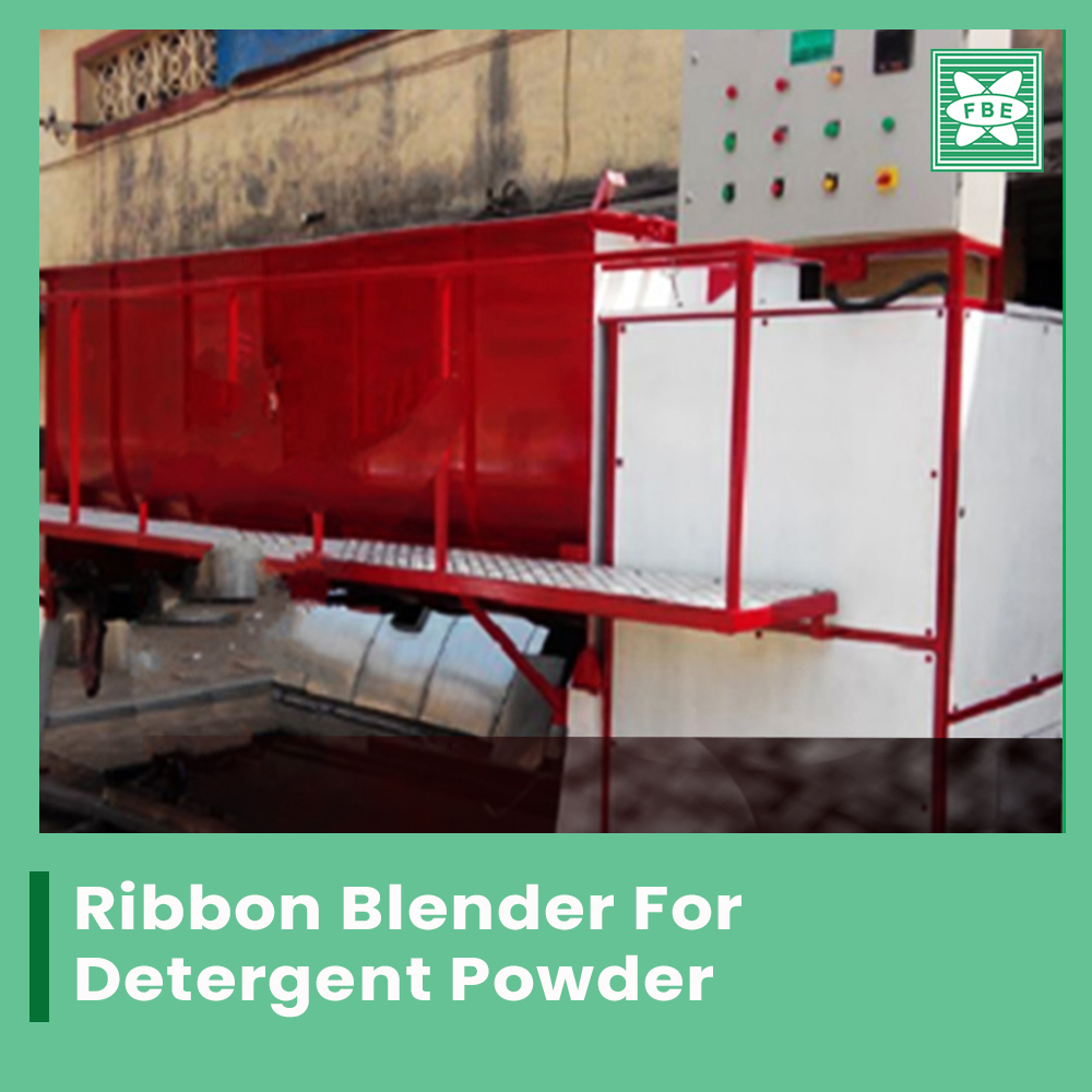 Ribbon Blender for Fertilizers
