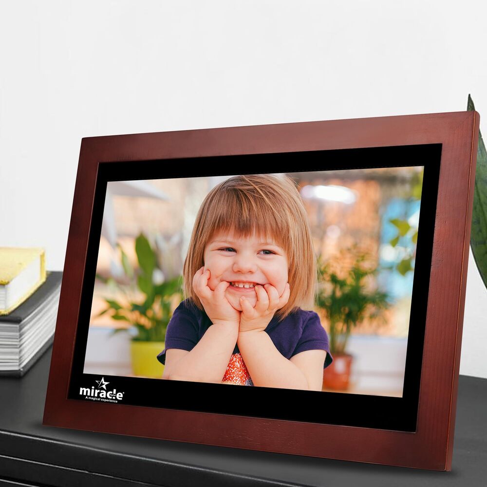17 inch HDMI Wooden digital photo frame