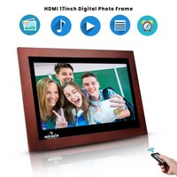 17 inch HDMI Wooden digital photo frame