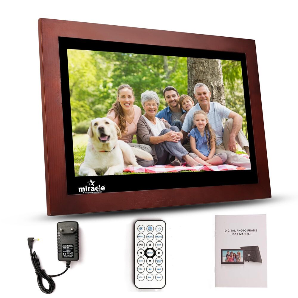 17 inch HDMI Wooden digital photo frame