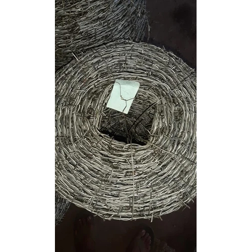 G.I Barbed Wire 14X14 - Color: Silver