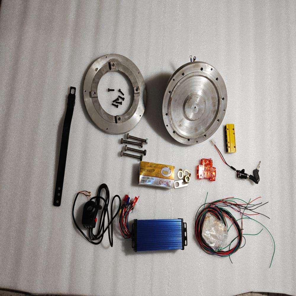 1500W Electric Hybrid Scooter Kit