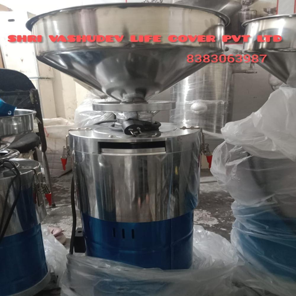 Almond Milk Making Machine - Stainless Steel, 220-440 Volt, Silver | High-speed Operation, Multi-function Capability, Energy Efficient, Easy To Clean