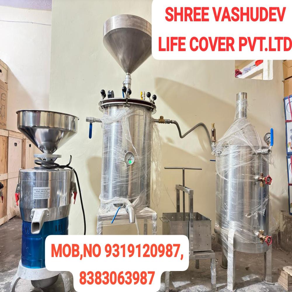 Almond Milk Making Machine - Stainless Steel, 220-440 Volt, Silver | High-speed Operation, Multi-function Capability, Energy Efficient, Easy To Clean