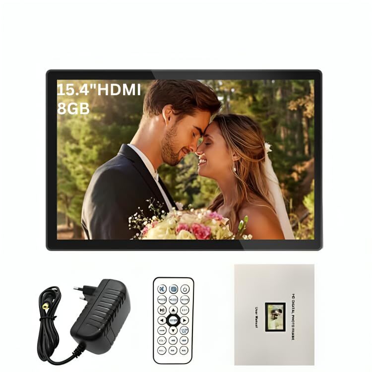 12 Inch Hdmi Frame - Color: Black