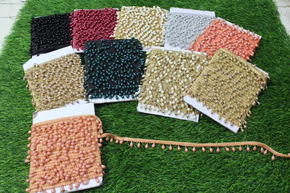 Fancy,, Latkan Lace - Color: Multi